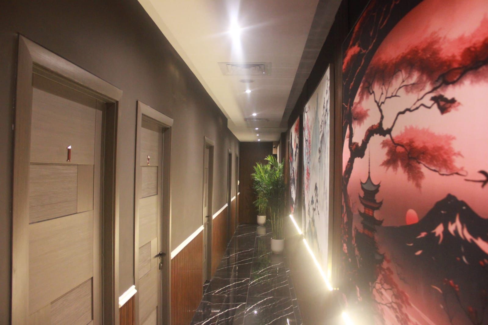 For Him Gents Spa hallway